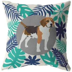 Beagle Forest Style Pillow