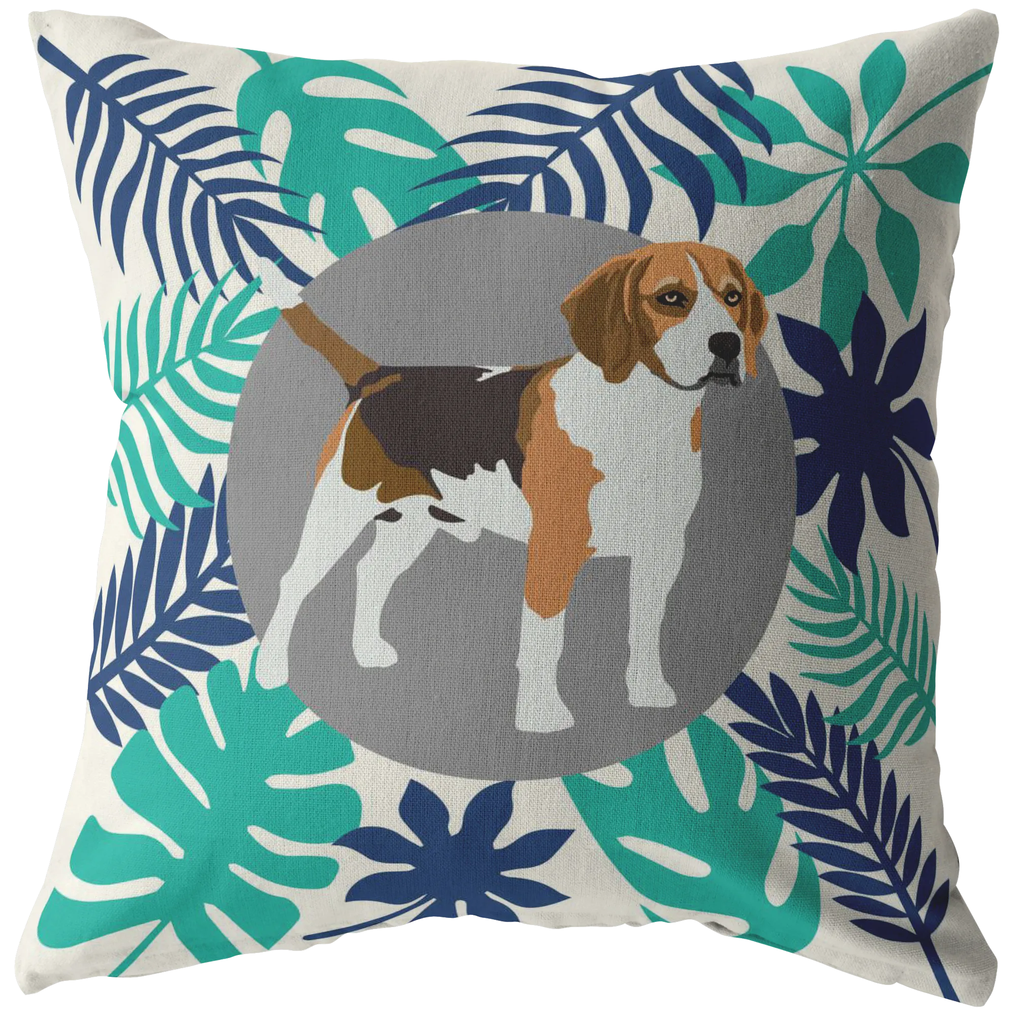 Beagle Forest Style Pillow