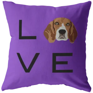 Beagle - LOVE Pillow
