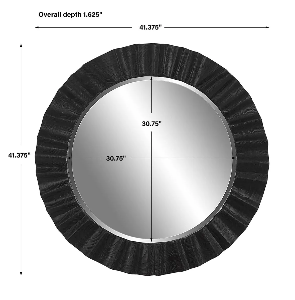 CARIBOU ROUND MIRROR