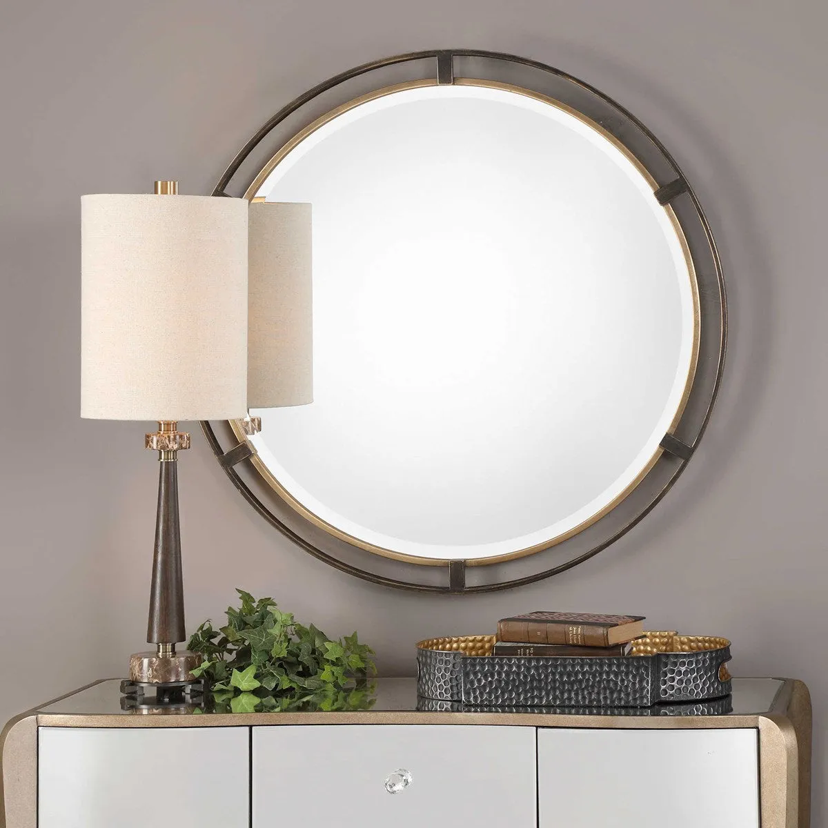 Carrizo Open Frame Wall Mirror