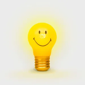 Cordless Smiley Light Bulb