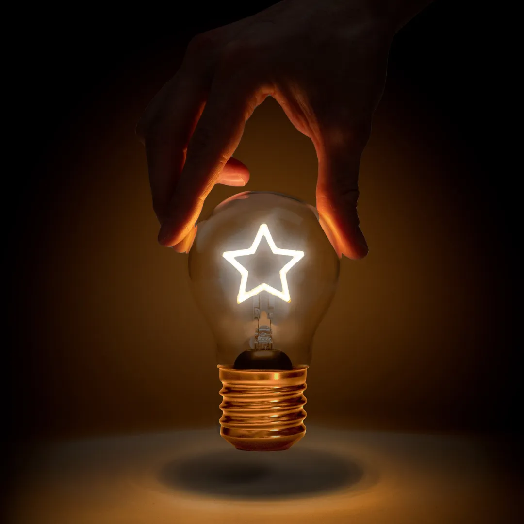 Cordless Star Light Bulb
