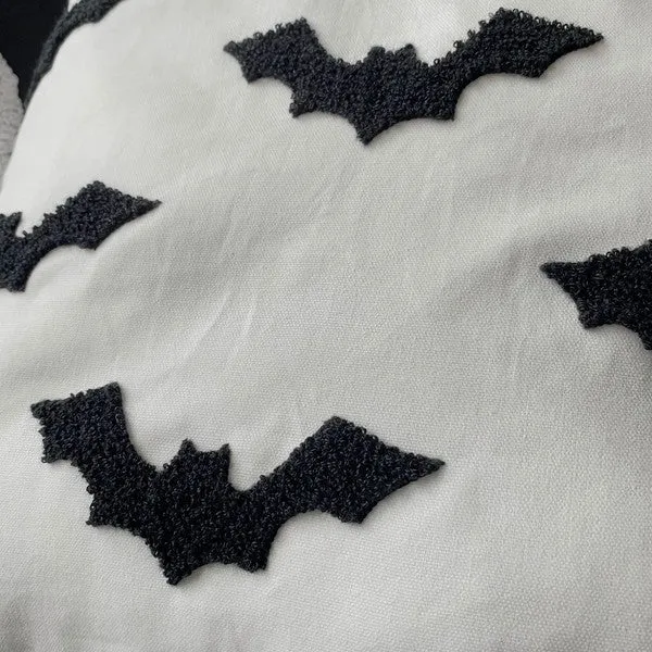 Halloween Tufted Accent Throw Pillow Cover