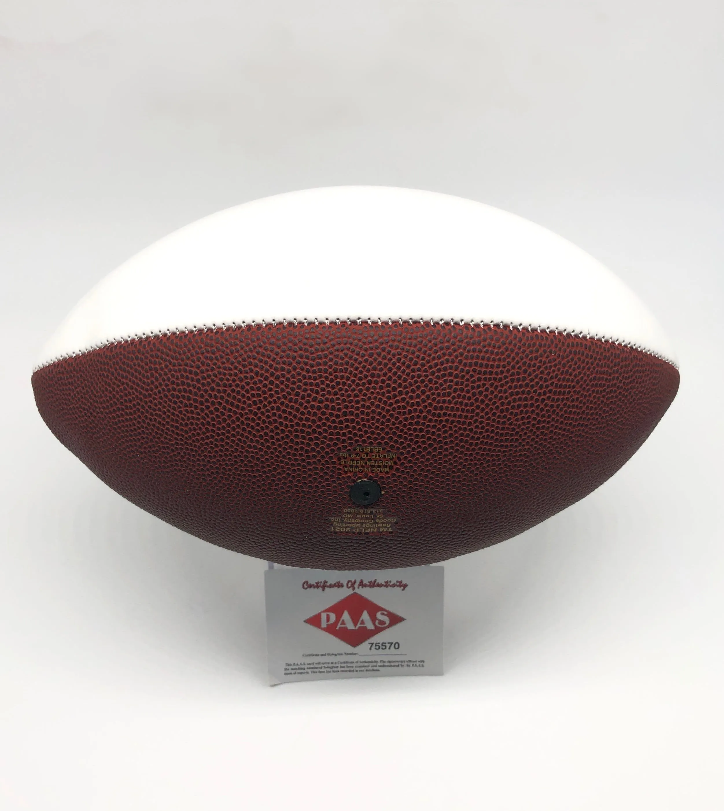 Justin Herbert Los Angeles Chargers Autographed Football