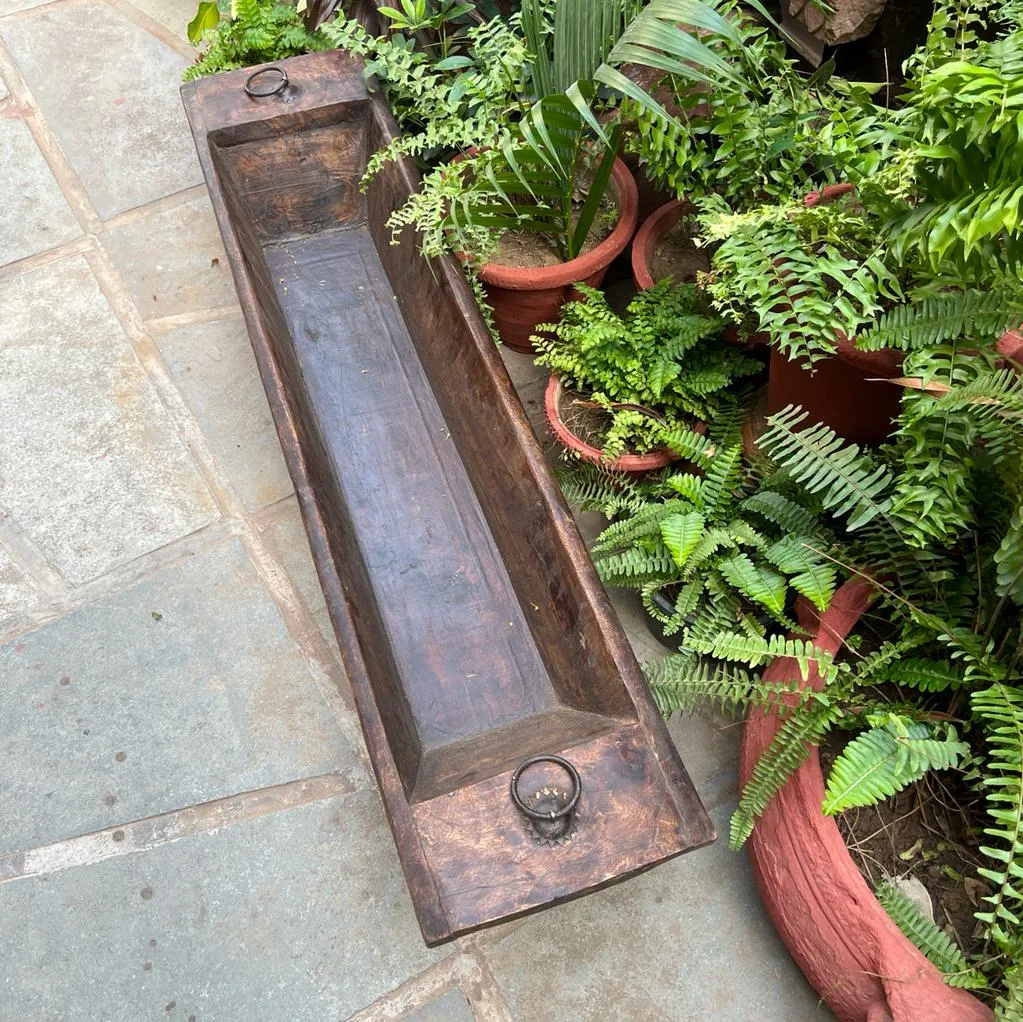 Kashish  14 : Long Wooden Planter  ( 4 feet  )