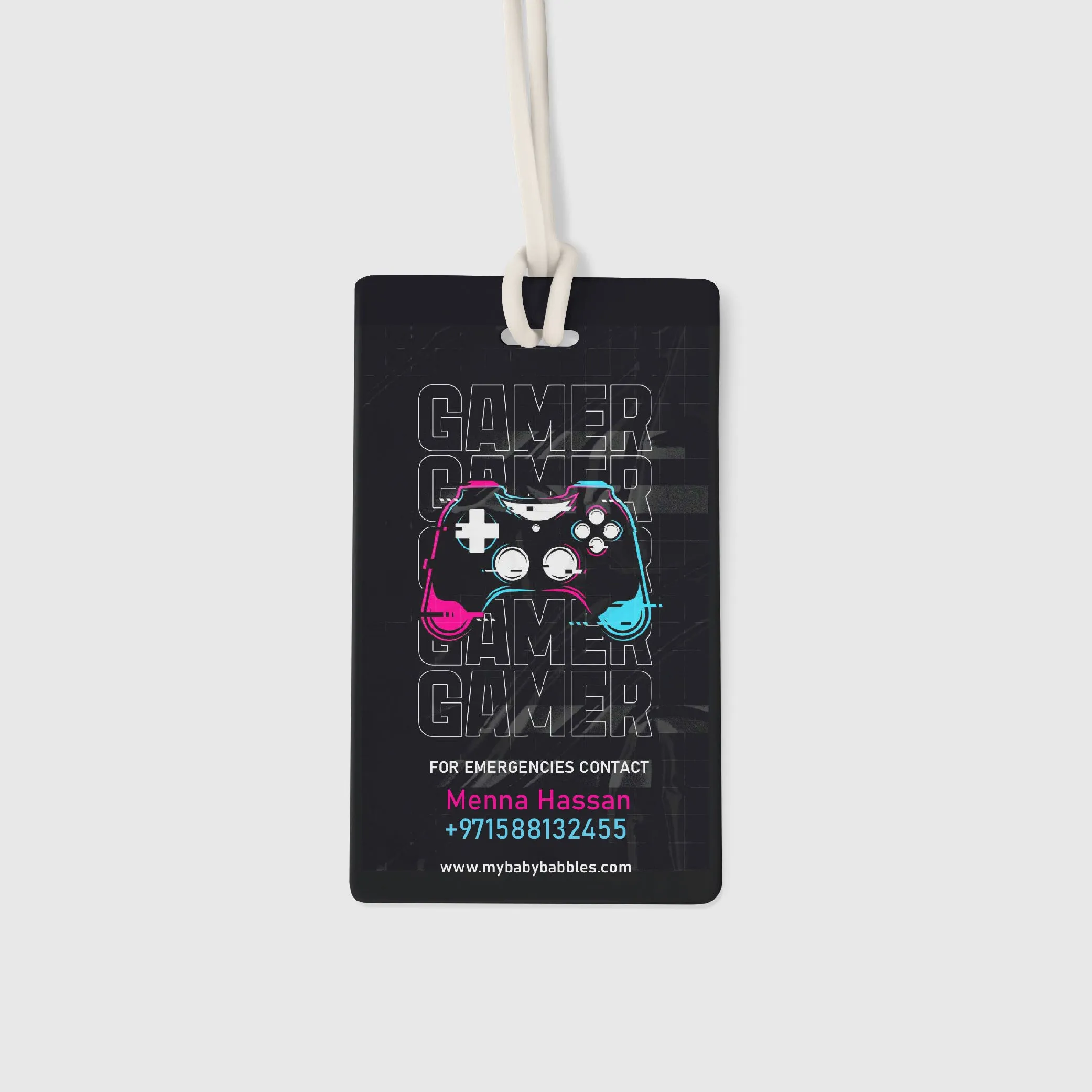 Luggage Tags - Gamer, Set of 2