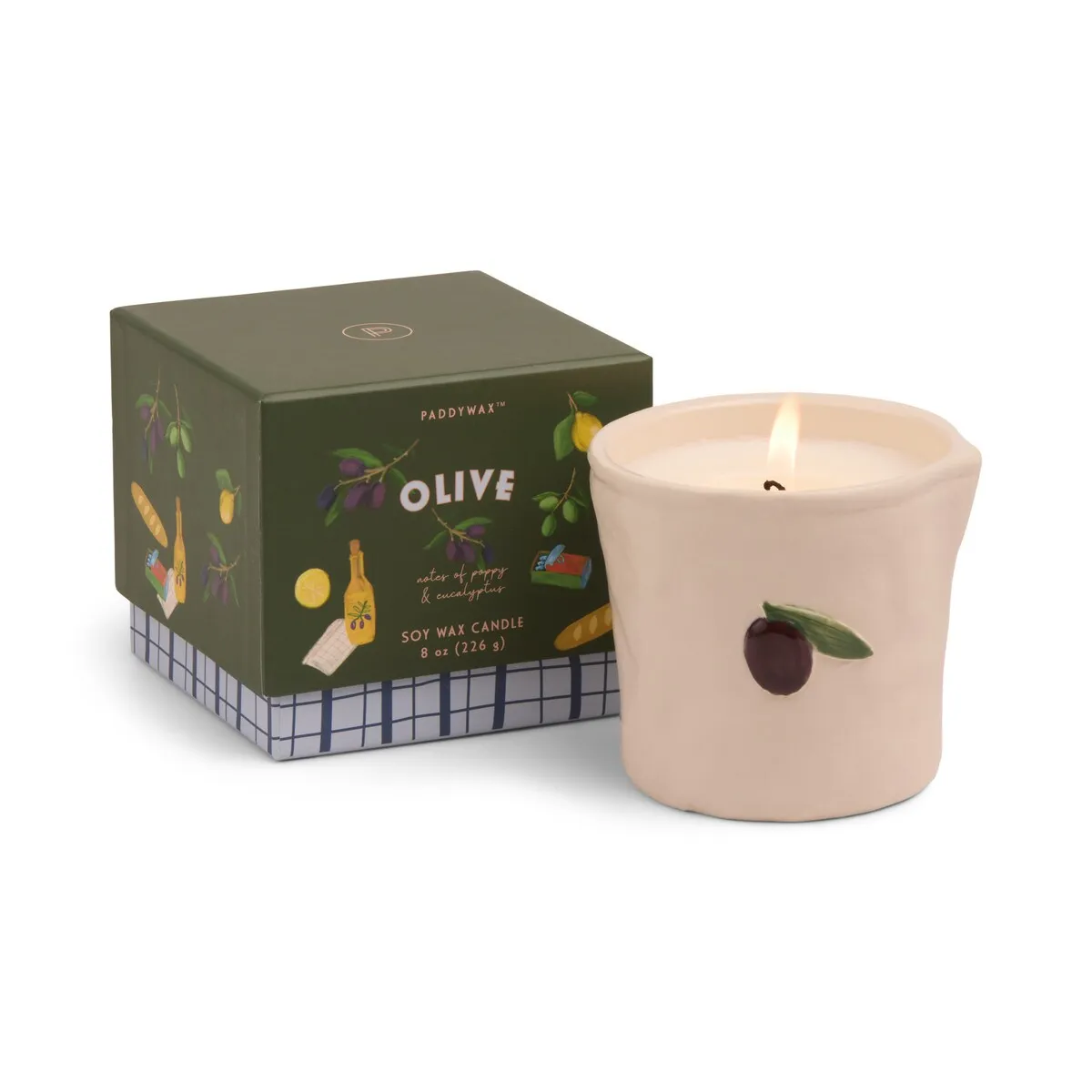 Paddywax Bistro Candle Fig & Olive 8oz/4.5oz