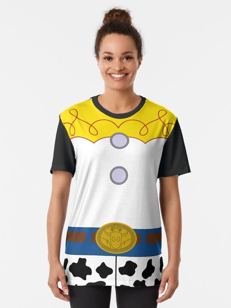 "Jessie the Yodelin' Cowgirl Graphic T-Shirt for Women"
