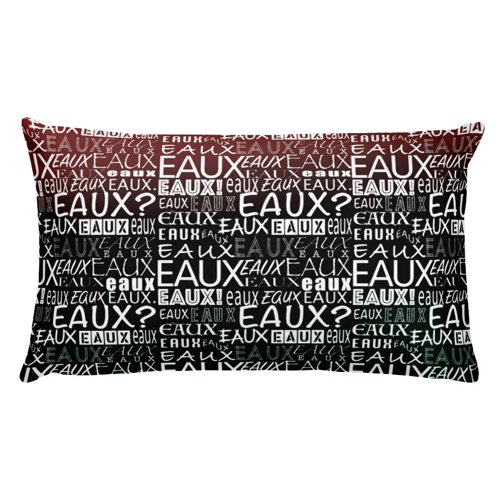 RED/BLACK/GREEN/WHITE ALLEAUXVER PILLOWS
