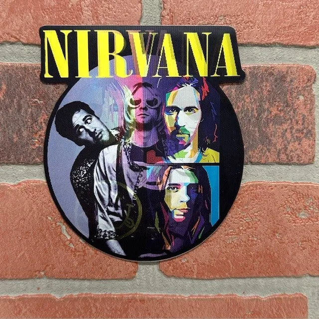 Sticker - 3D - Nirvana