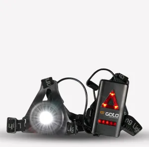 USB Hi-Viz Chest Light - Black