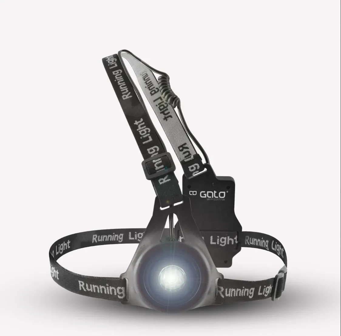 USB Hi-Viz Chest Light - Black