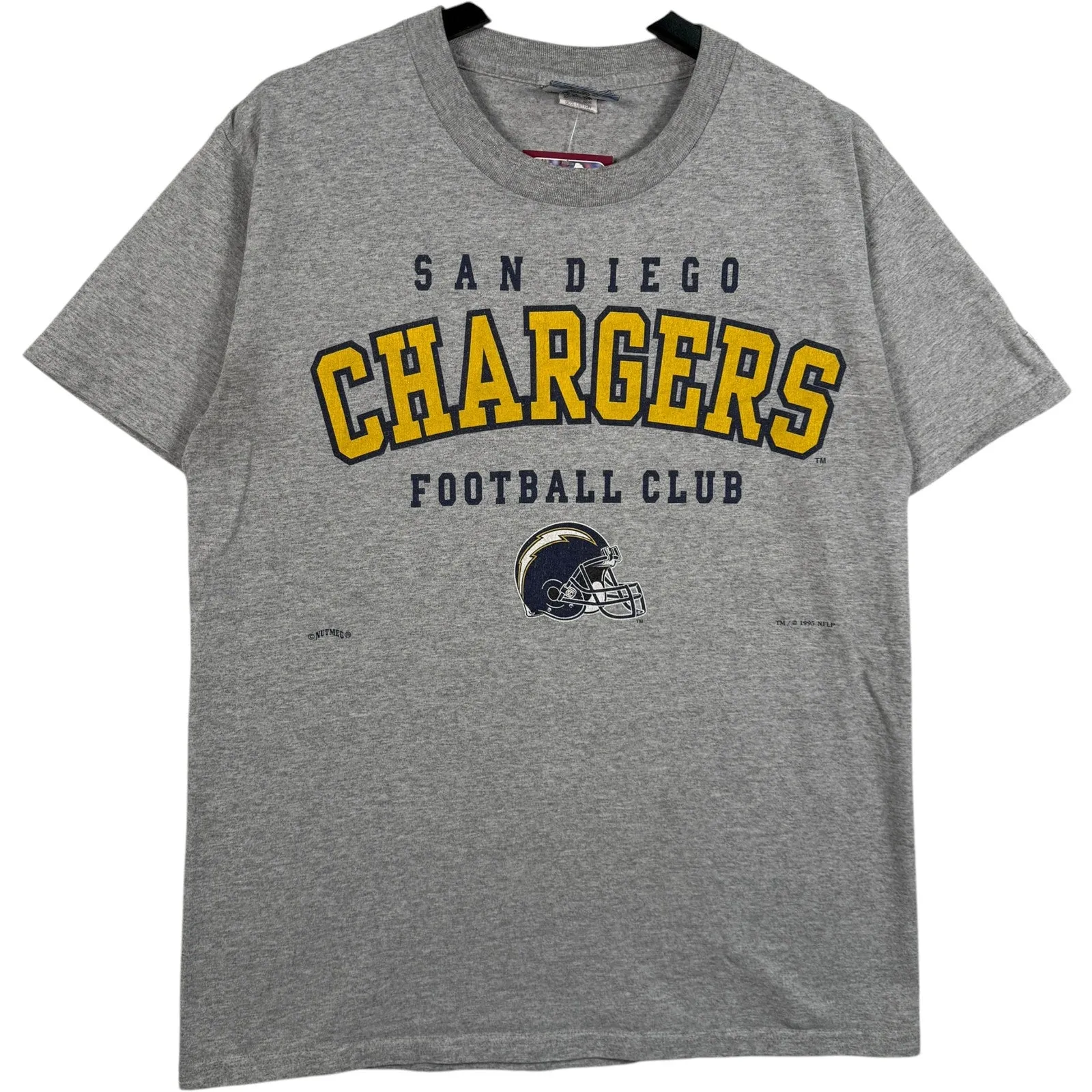 Vintage San Diego Chargers Football Club Spellout Tee
