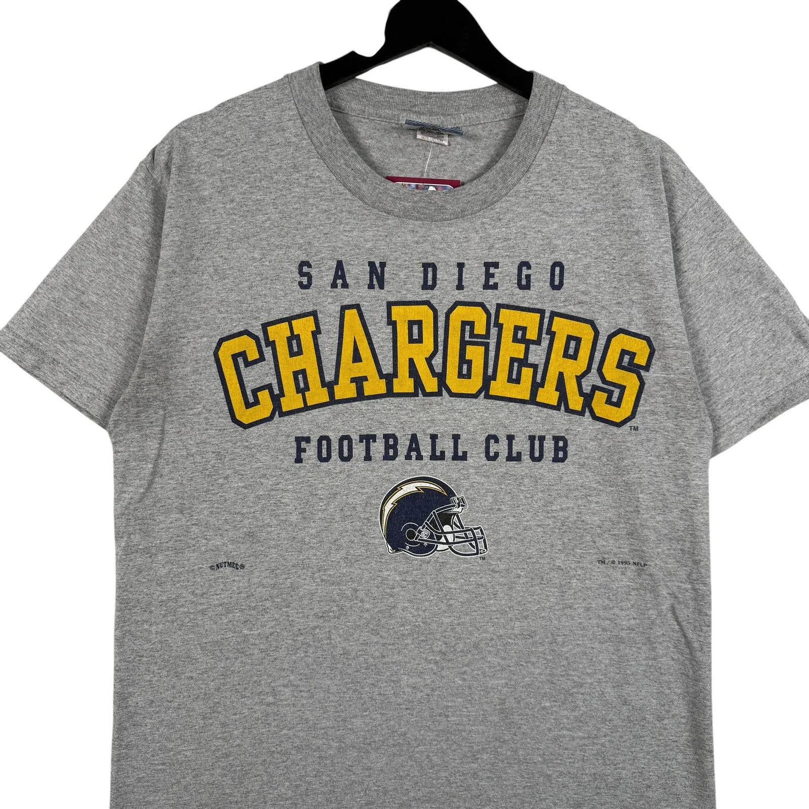 Vintage San Diego Chargers Football Club Spellout Tee